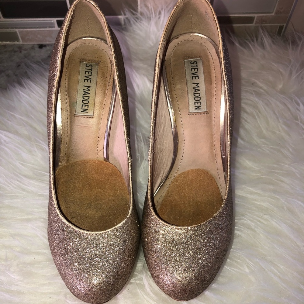 Steve Madden Glitter Heels